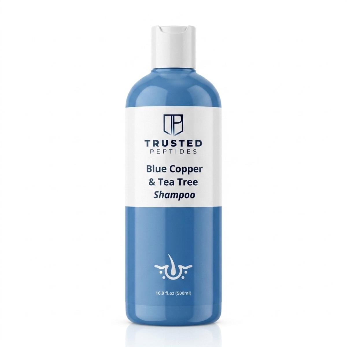 Trusted Peptides Blue Copper & Tea Tree Shampoo — topical · hair care