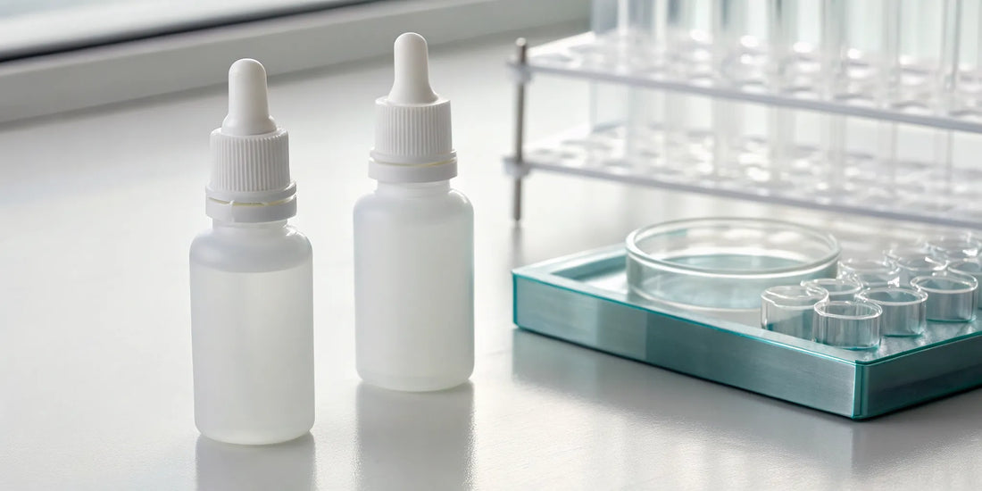 BPC-157 TB-500 nasal spray bottles ready to buy for laboratory research.