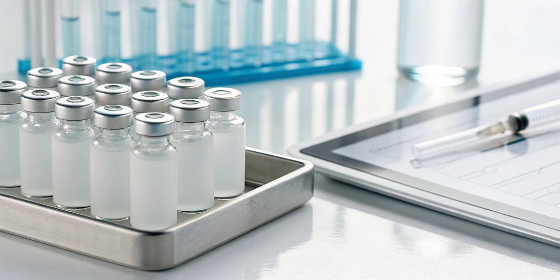 A research vial of CJC-1295 ipamorelin blend for sale.