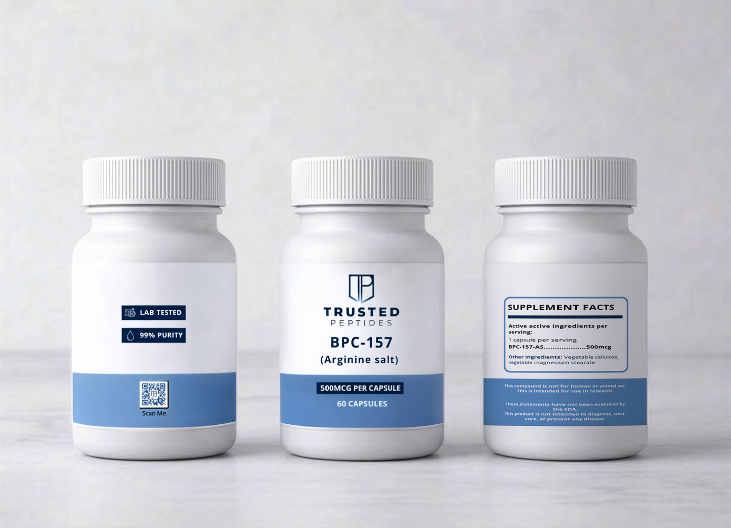 BPC-157 Cápsulas de 500mcg (sal de arginina)