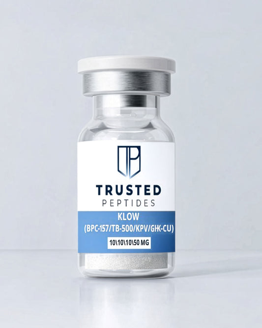 KLOW (BPC-157/TB-500/KPV/GHK-CU) (10/10/10/50mg)