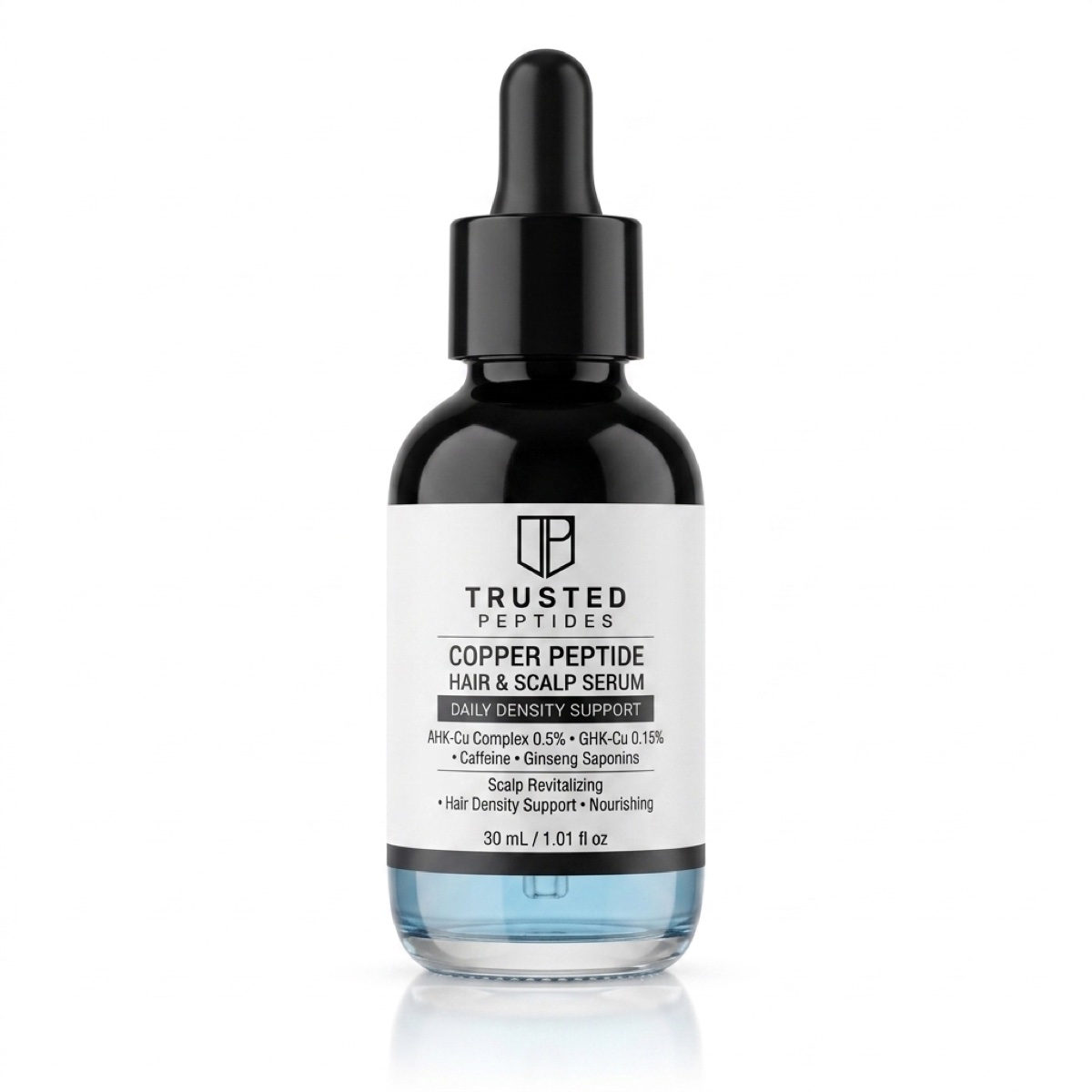 Trusted Peptides Copper Peptide Hair & Scalp Serum — AHK-Cu / GHK-Cu · 30 ml
