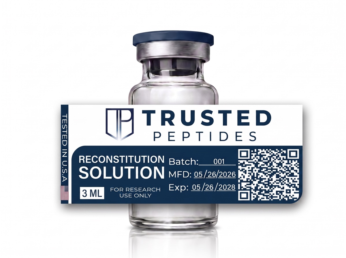 Trusted Peptides Reconstitution Solution — 3 / 10 / 30 ml